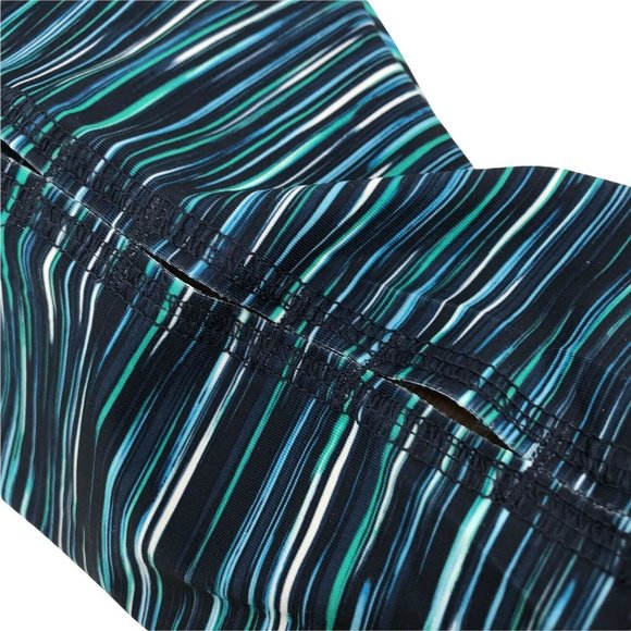 Bally Total Fitness Womens High Rise Blue Skinny Active 27 In Leggings Size XL - Picture 5 of 10